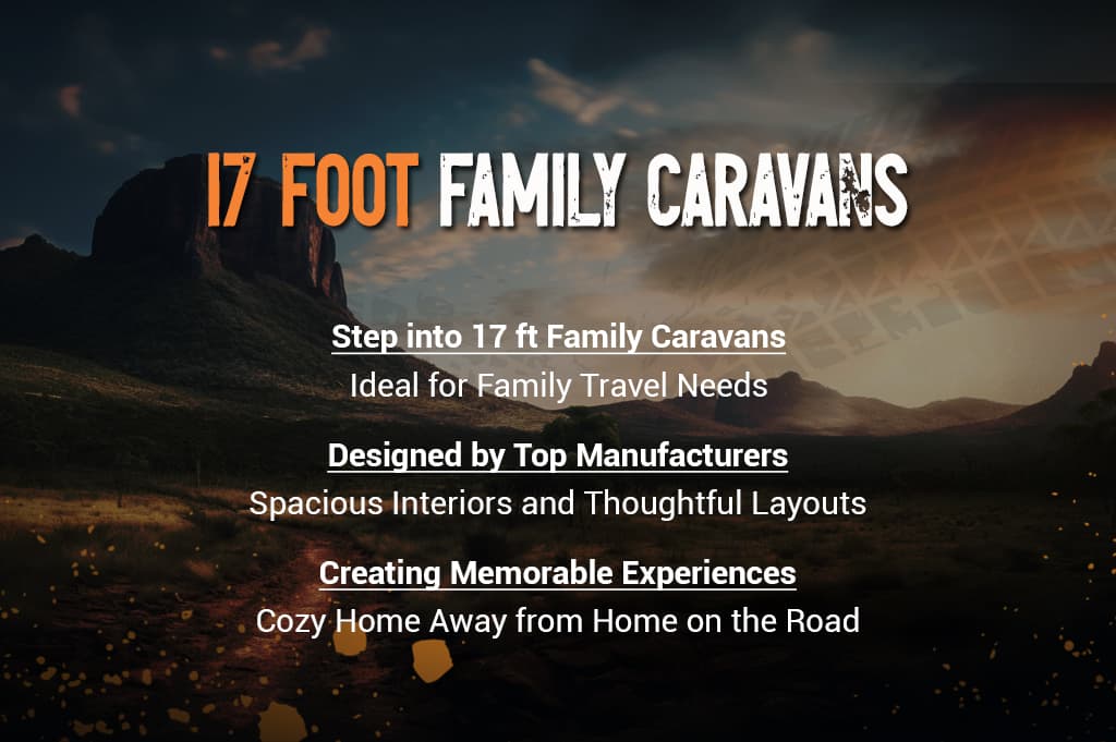 17 Foot Family Caravans