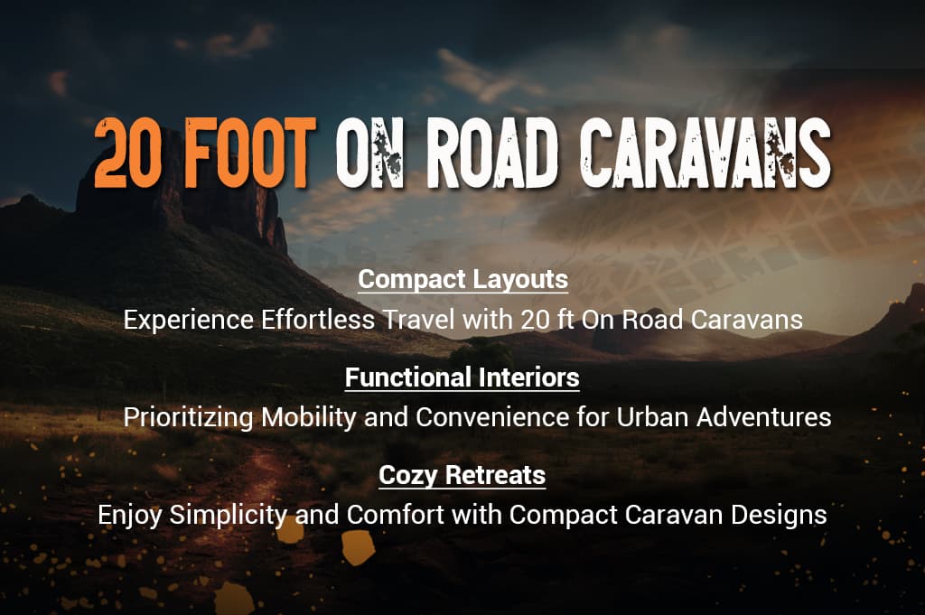 20 Foot On Road Caravans