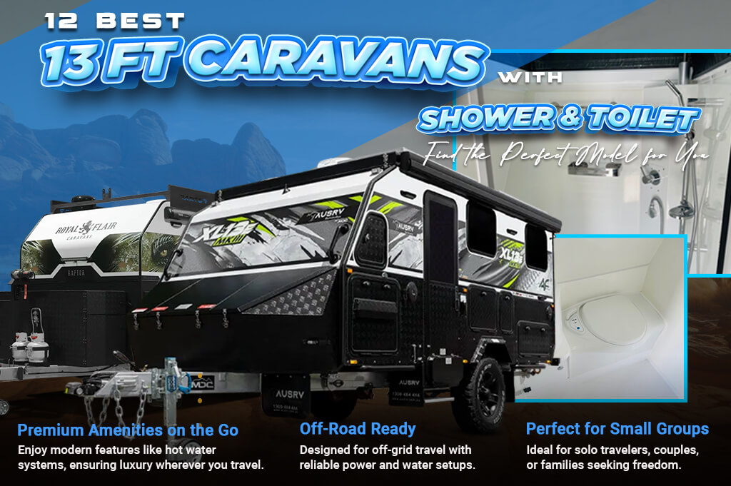 12 Best 13-Foot Caravans with Shower and Toilet: Find the Perfect Model for You