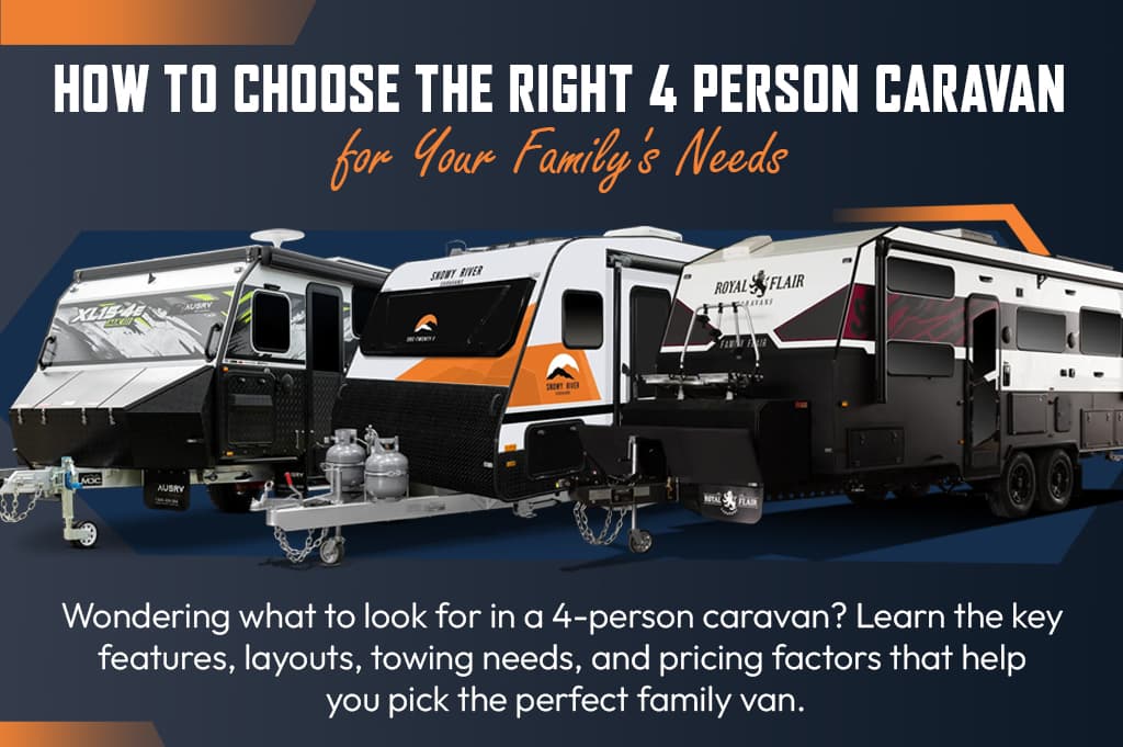 How to Choose the Right 4 Person Caravan for Your Family’s Needs