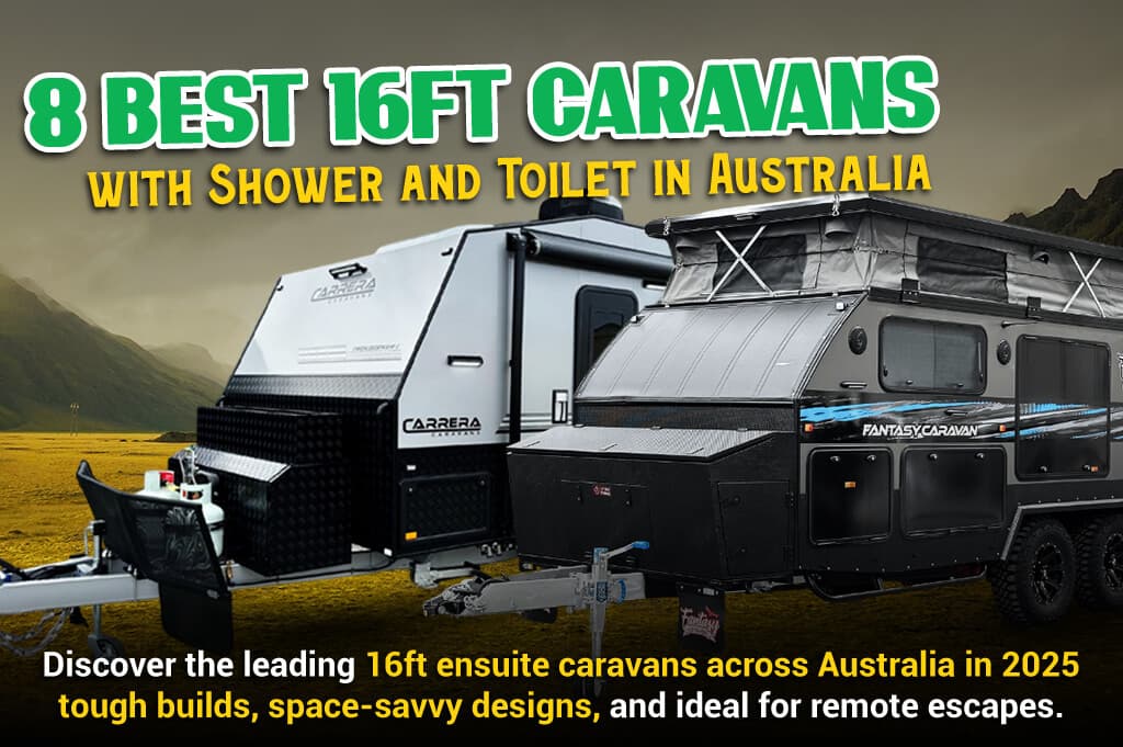 8 Best 16ft Caravans with Shower and Toilet in Australia
