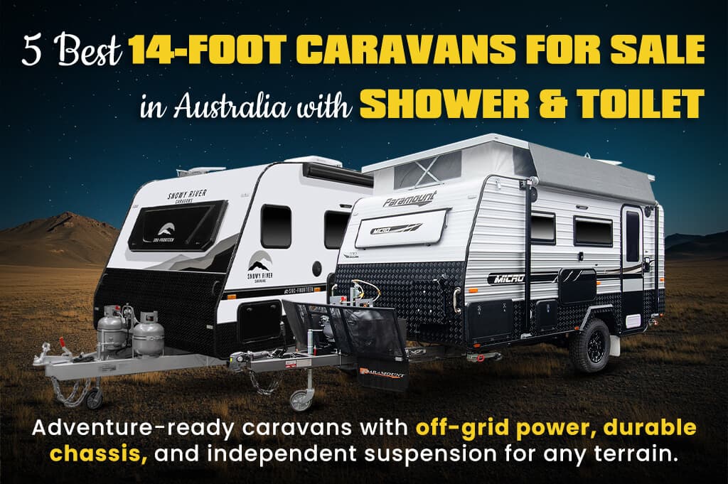 5 Best 14-Foot Caravans for Sale in Australia with Shower & Toilet